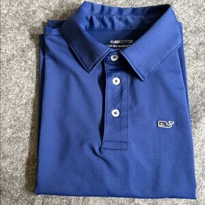 Vineyard Vines Sankaty Navy On-The-Go Polo